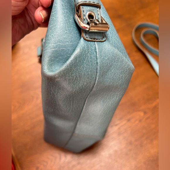 RELIC Large 14.5” wide, 13”tall SlateBlue Shoulder/Crossbody convertible purse. - Picture 3 of 6